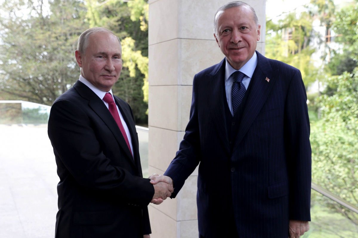 Путин поддержал усиление Турции на Кавказе, похвалив Эрдогана за Карабах