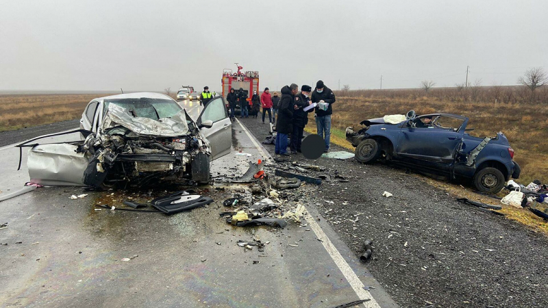 В массовом ДТП в Татарстане погиб человек