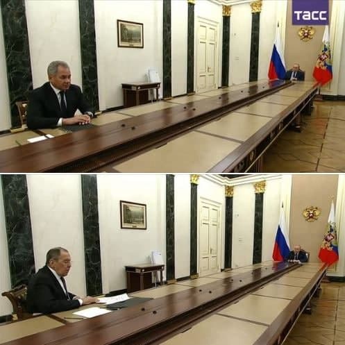 Стол у Путина удлиняется – в Сети обсуждают встречи с Шойгу и Лавровым