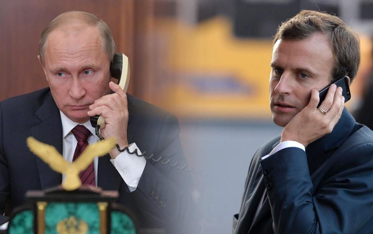 Путин назвал Макрону "главные требования" России по Украине 