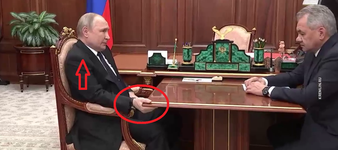 "Что у него с шеей?" – соцсети о странном поведении Путина на встрече в Кремле