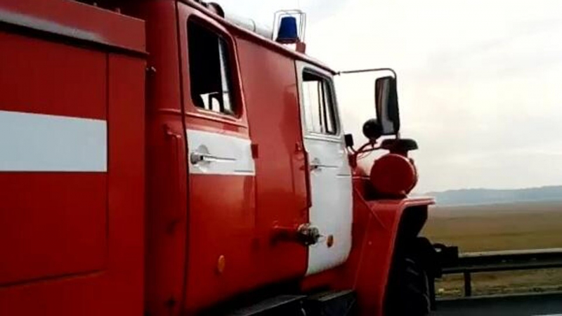 При пожаре в Красноярском крае погибла женщина и ее сын