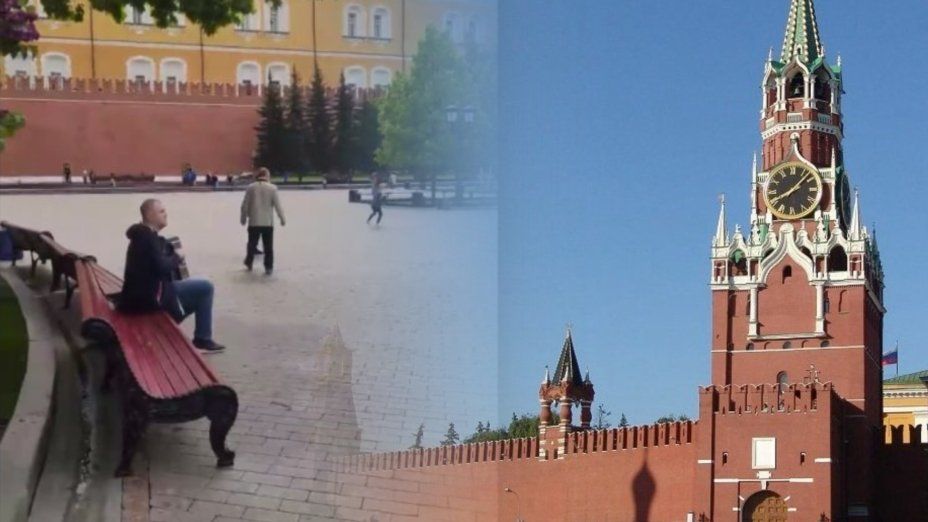 ​На Красной площади прямо перед Кремлем зазвучала украинская песня