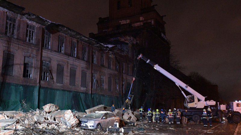 В Петербурге потушили пожар в одной из церквей
