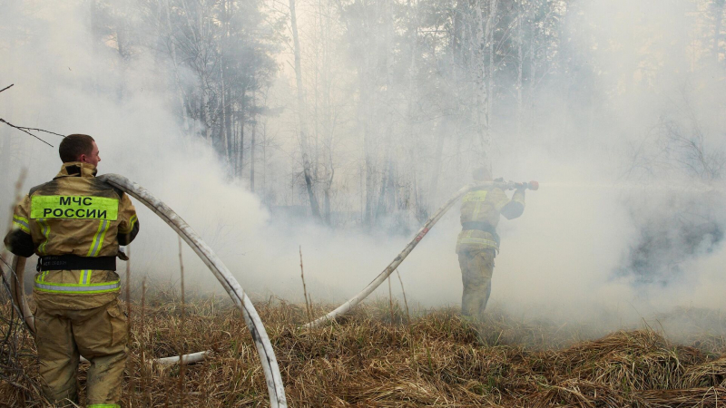 В Хабаровском крае и Якутии ввели режим ЧС из-за пожаров