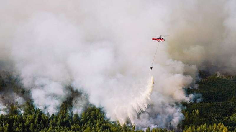 Пожарные спасли от огня рязанскую деревню Култуки