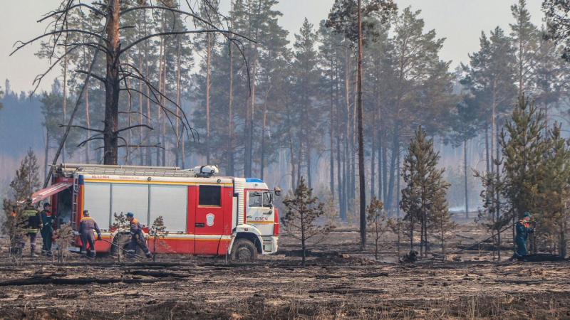 В Якутии продолжают действовать семь лесных пожаров