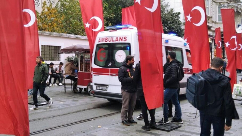 СМИ: в Стамбуле при взрыве газа в районе Фатих пострадали десять человек