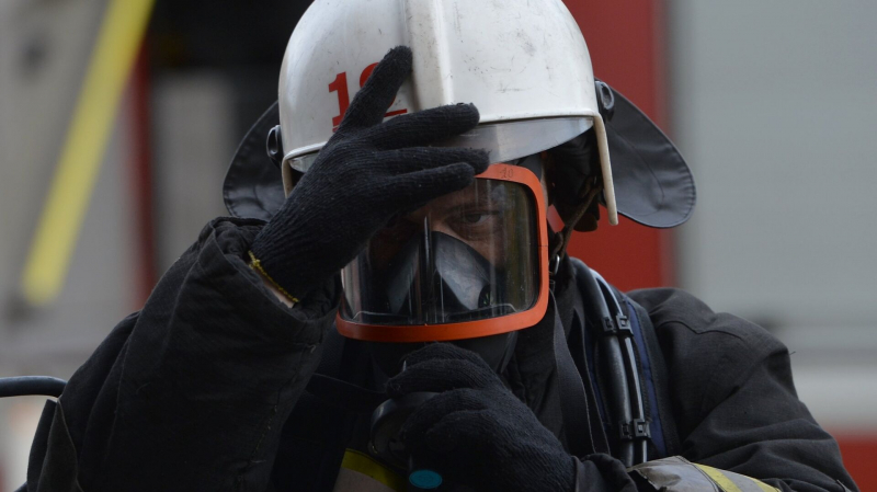 В центре Краснодара ликвидировали пожар в доме