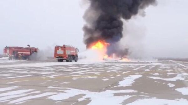 Всех пассажиров и пилота аварийного Ан-2 доставили в медпункт Каратайки