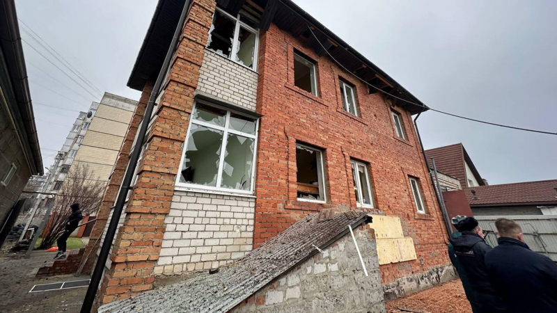 Город Шебекино в Белгородской области попал под обстрел