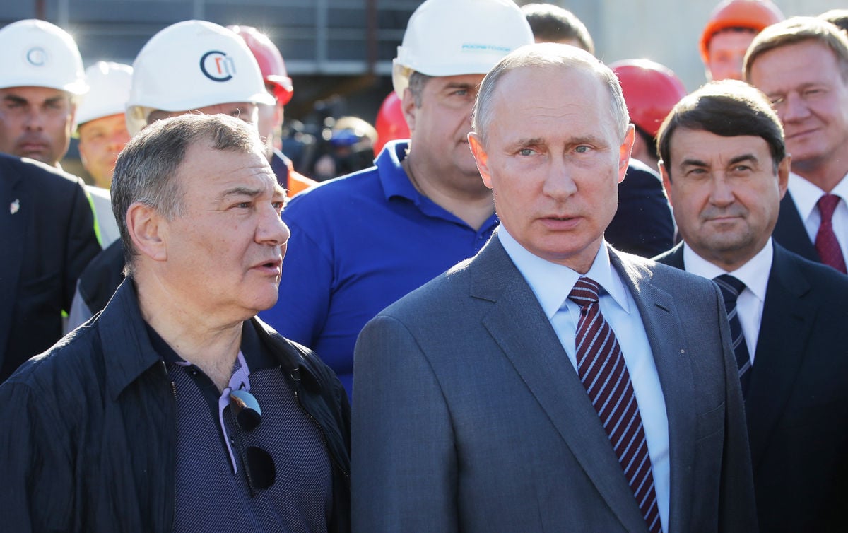 Друг Путина Ротенберг ликвидирует свою фирму, которая строила Крымский мост