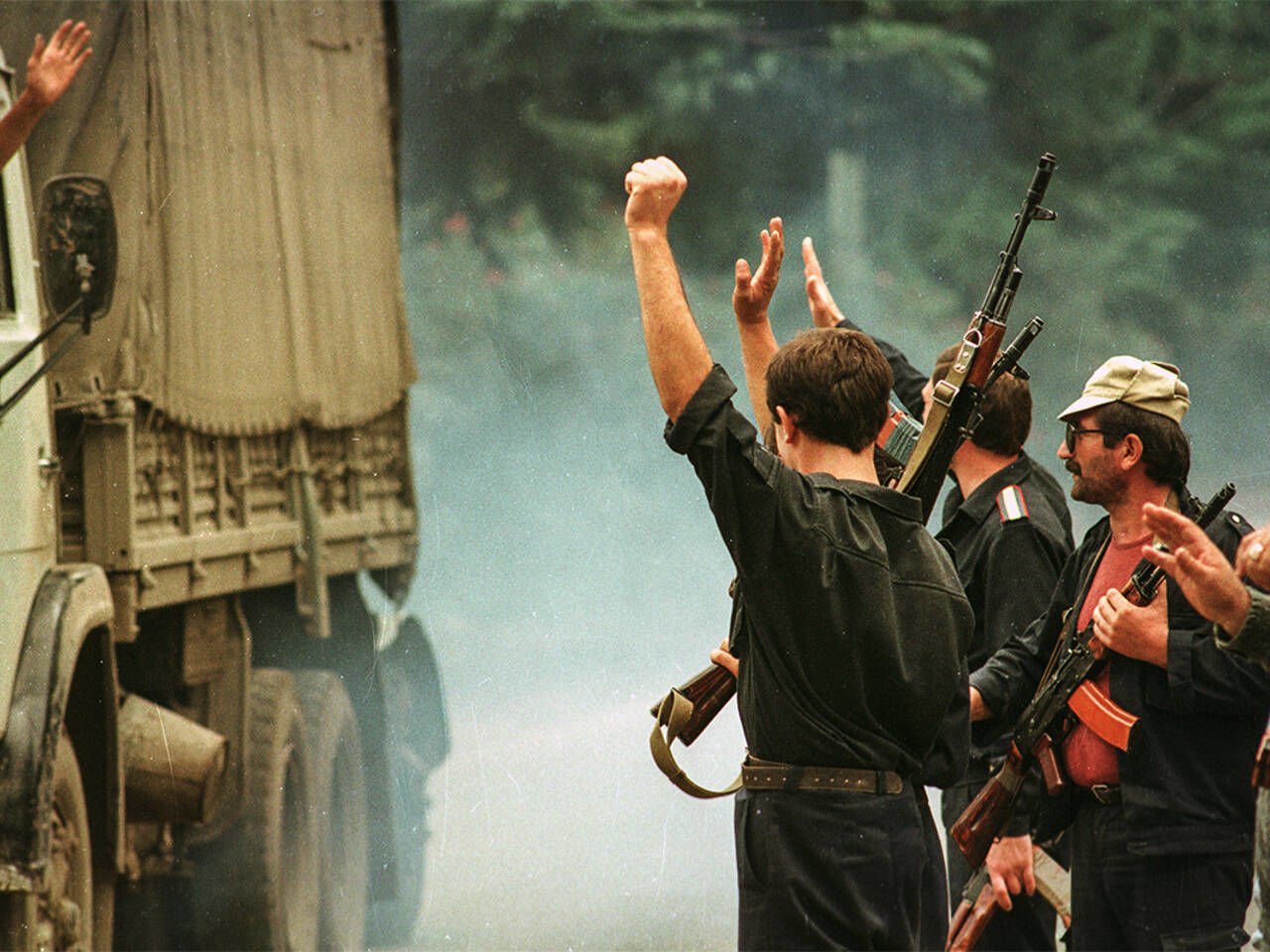 Украинские добровольцы в Грузии 30 лет назад напророчили войну с РФ: "Мы реалисты. Мы понимаем"