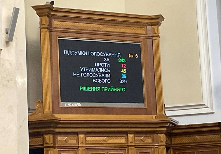 Рада задержала голосование за законопроект о мобилизации, но позже приняла его в первом чтении