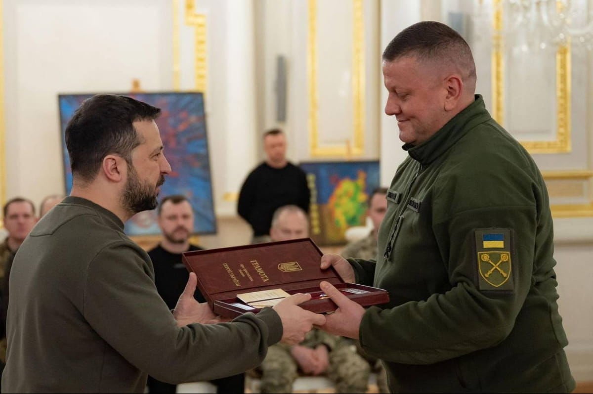 Зеленский сделал первое заявление о новой должности Залужного 