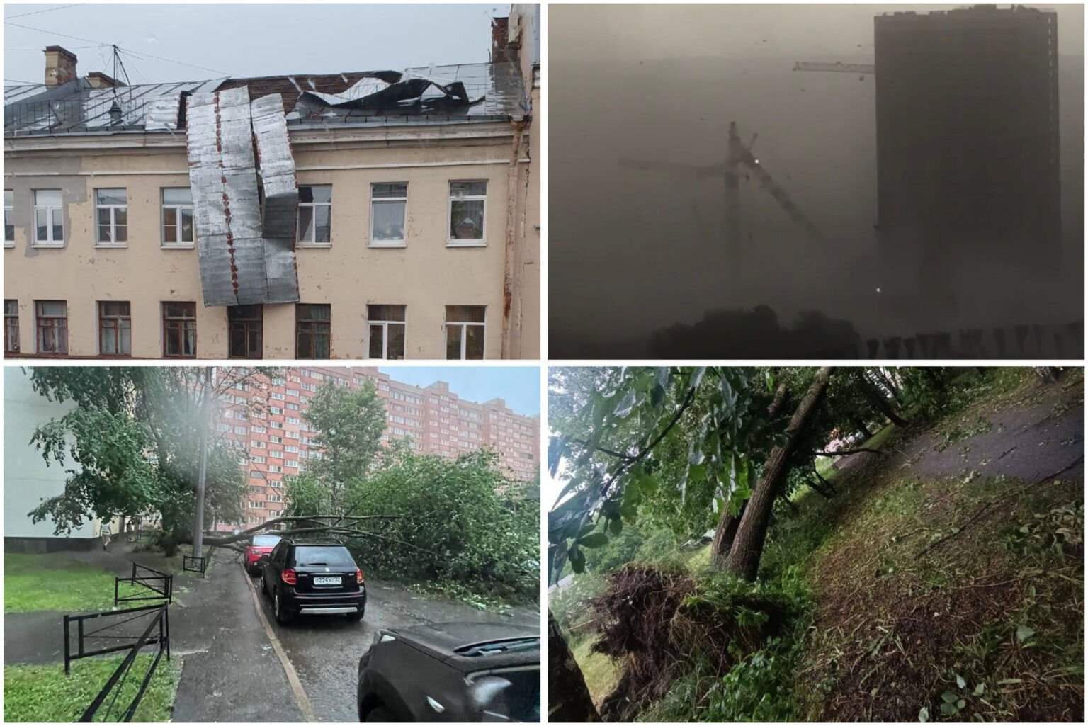 Российский Петербург накрыл мощнейший ураган: на город рухнул кран – погибли люди 