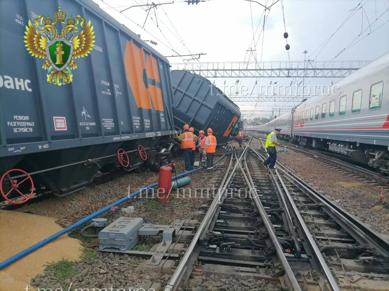 В Воронежской области произошло крушение товарного поезда – оккупанты выдвинули "железную версию" ЧП