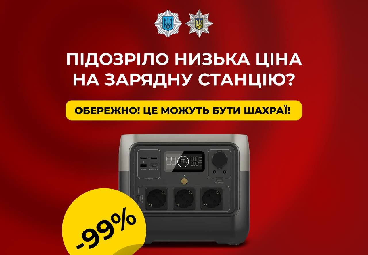 Украинцев предупредили о мошенничестве с продажей зарядных станций: как не попасть на уловку аферистов – советы МВД