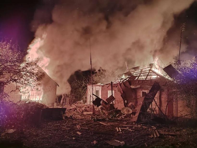 Вражеские беспилотники атаковали Полтавщину: в ОВА показали фото и рассказали о последствиях