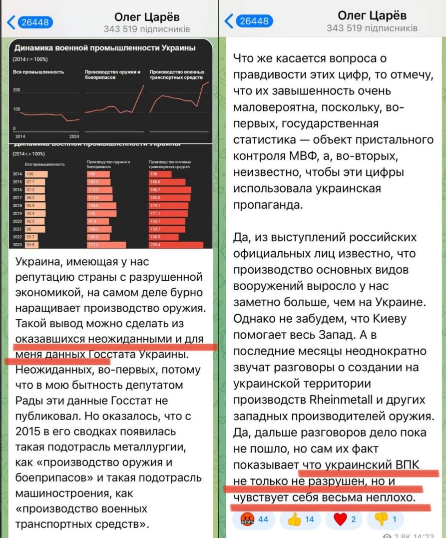 "Это неожиданно для меня", - Царев опешил, увидев новость из Украины