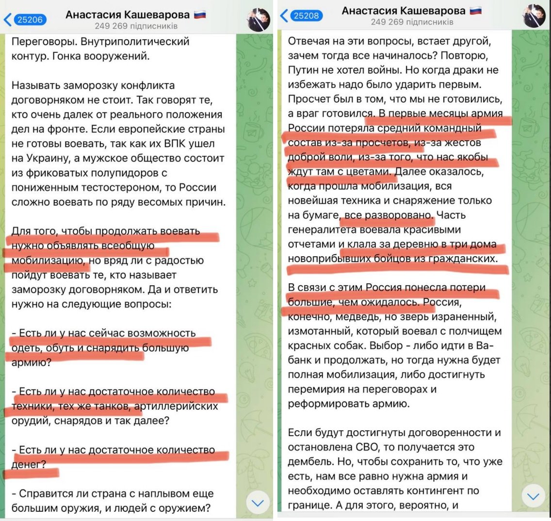 Z-военкор Кашеварова психанула, раскрыв катастрофу внутри армии РФ 