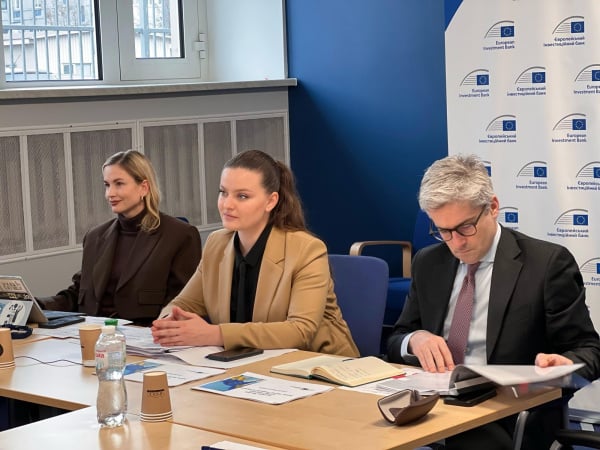 Обсяг портфеля проєктів ЄІБ в Україні сягає 4,3 млрд євро