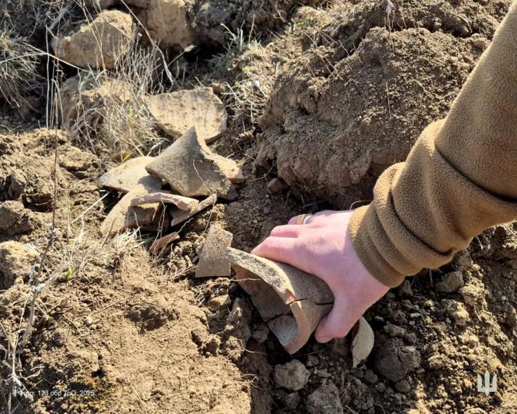 В Николаевской области во время строительства фортификаций обнаружили захоронение VI-V веков до нашей эры