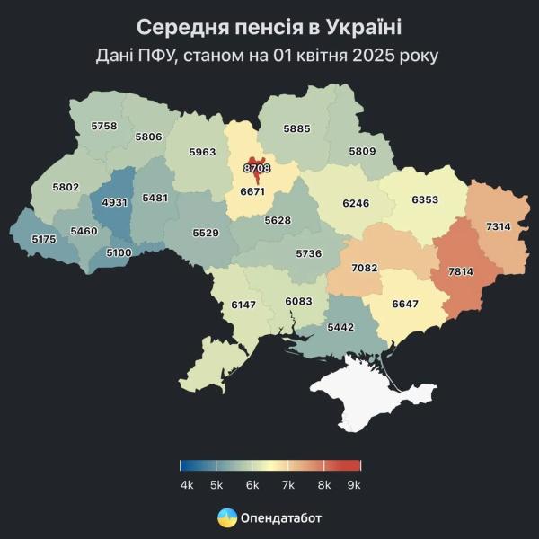 Каждый третий пенсионер в Украине получает 3 340 грн пенсии - Опендатабот