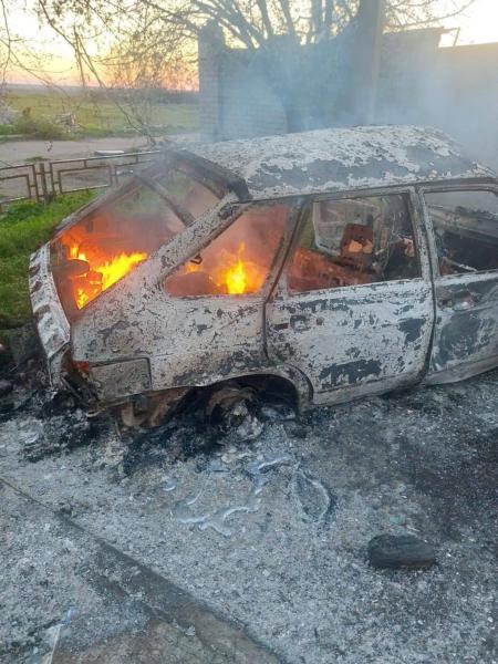 Силы рф обстреляли Херсонскую область: есть раненый, уничтожен гуманитарный автомобиль