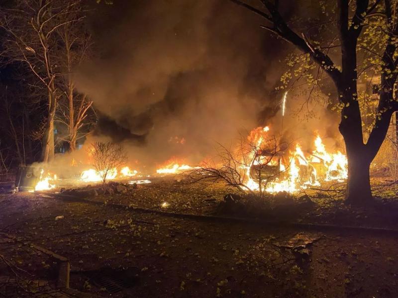 В Днепре 15 человек получили ранения в результате атаки БпЛА
