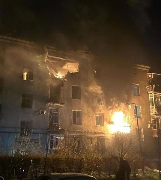 В Краматорске из-за ночной атаки дронов ранен ребенок и две женщины