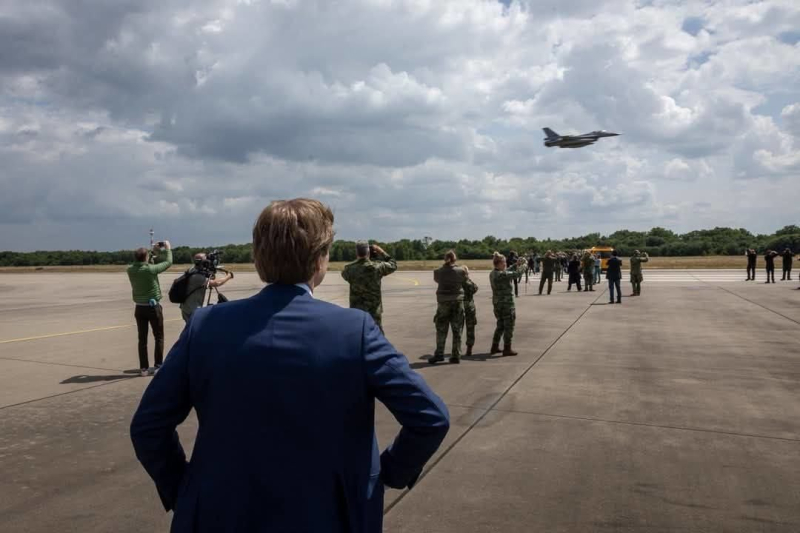 F-16 для Украины: Нидерланды завершают миссию, отправляя Киеву партию истребителей