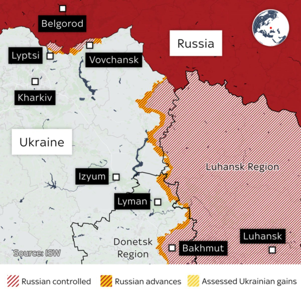 РФ скопила у Харьковщины 50-тысячную группировку войск: что планируют оккупанты &ndash; Sky News
