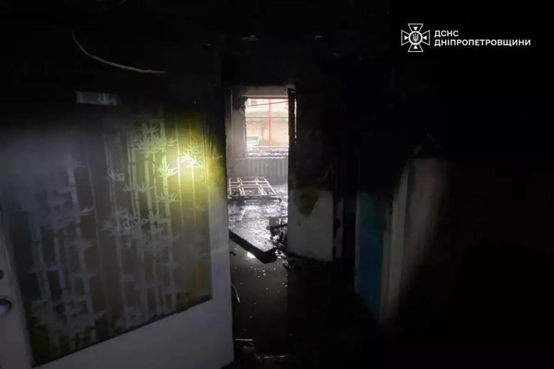 В инфекционной больнице Кривого Рога произошел пожар: погиб мужчина