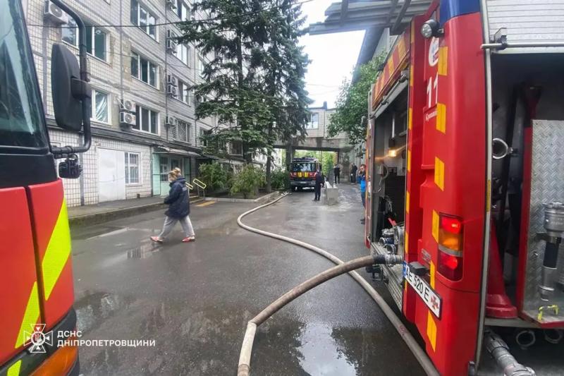 В инфекционной больнице Кривого Рога произошел пожар: погиб мужчина