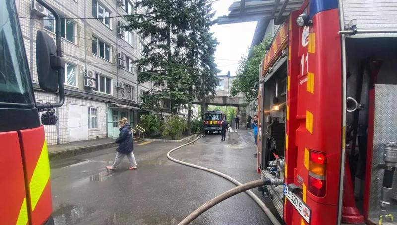 В инфекционной больнице Кривого Рога произошел пожар: погиб мужчина
