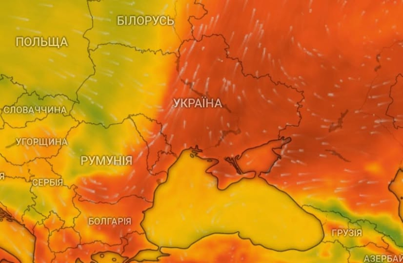 На Украину надвигается "адская жара", которая обойдет только одну часть страны