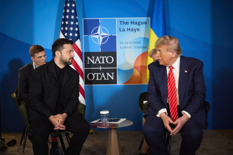 "Путин точно не побеждает", – Зеленский раскрыл подробности встречи с Трампом