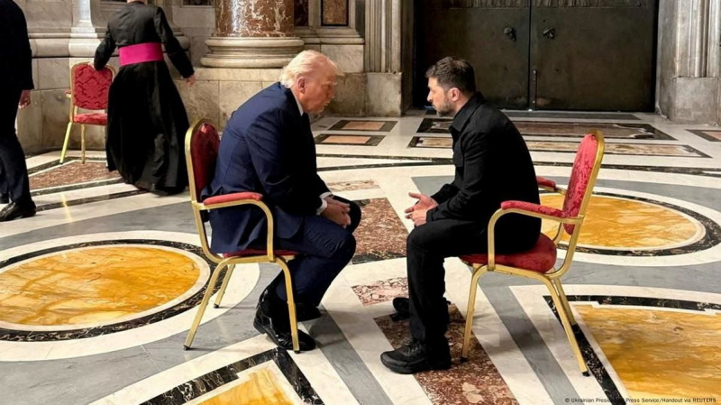 Трамп встретится с Зеленским после последнего общения в Риме: озвучено место – Axios