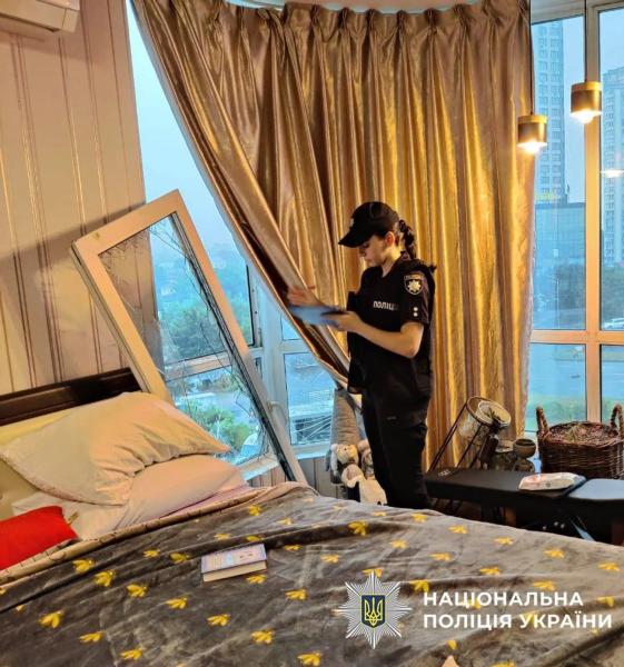 Атака рф на Киев 28 июля: полиция показала последствия