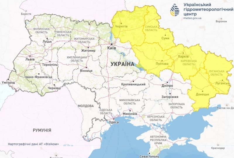 Грозовые дожди охватят сразу несколько областей Украины, в одном регионе ожидается сильная непогода