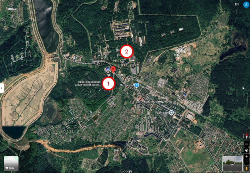 "Хорошие" дроны атаковали химзавод в Краснозаводске: в Сети появились кадры момента атаки и "хопков"