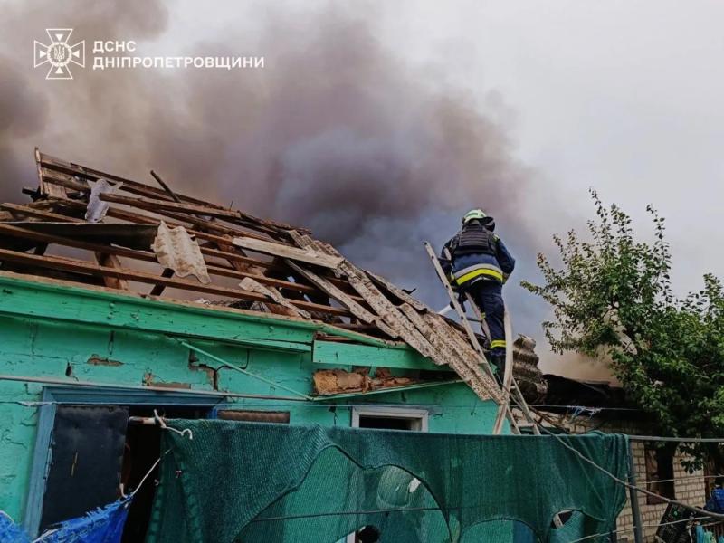На Днепропетровщине в результате атаки рф ранены 11 человек: в ГСЧС показали последствия