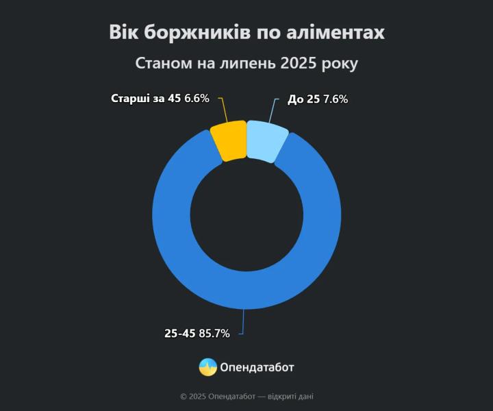 На должников по алиментам с начала вторжения рф открыто 23 тыс. производств: где их больше всего