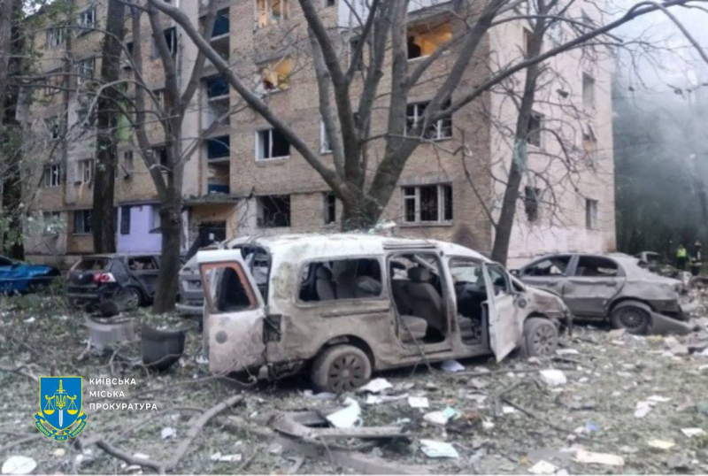 "Русские террористы", – Владимир Зеленский отреагировал на ночную атаку по Киеву, много пострадавших, среди погибших ребенок