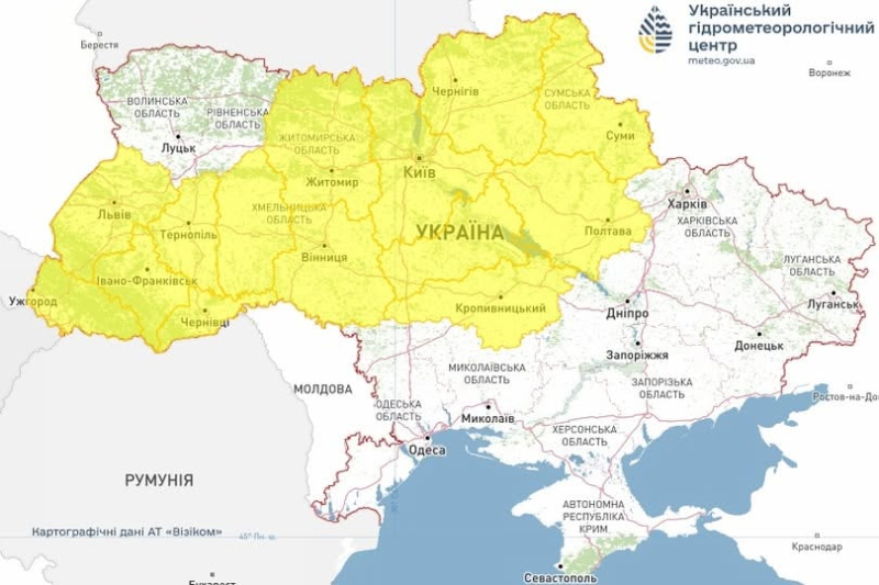 Часть Украины накроют ливни и мощные грозы: когда и какие области ждет непогода