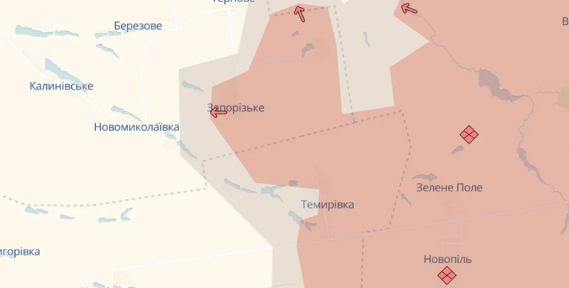 Российские оккупанты частично продвинулись возле Покровска и на Запорожье &ndash; DeepState