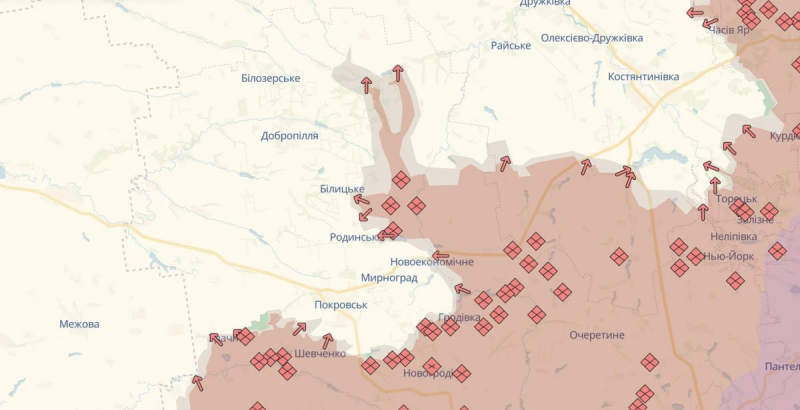 Российские войска совершили прорыв в районе Доброполья, ситуация критическая – DeepState