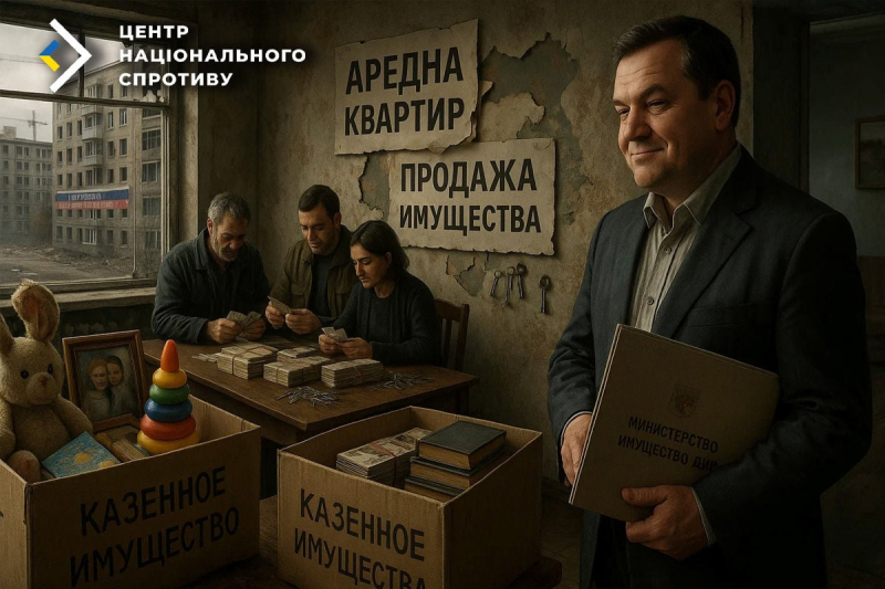 В Донецке российские оккупанты придумали способ легализации мародерства – ЦНС