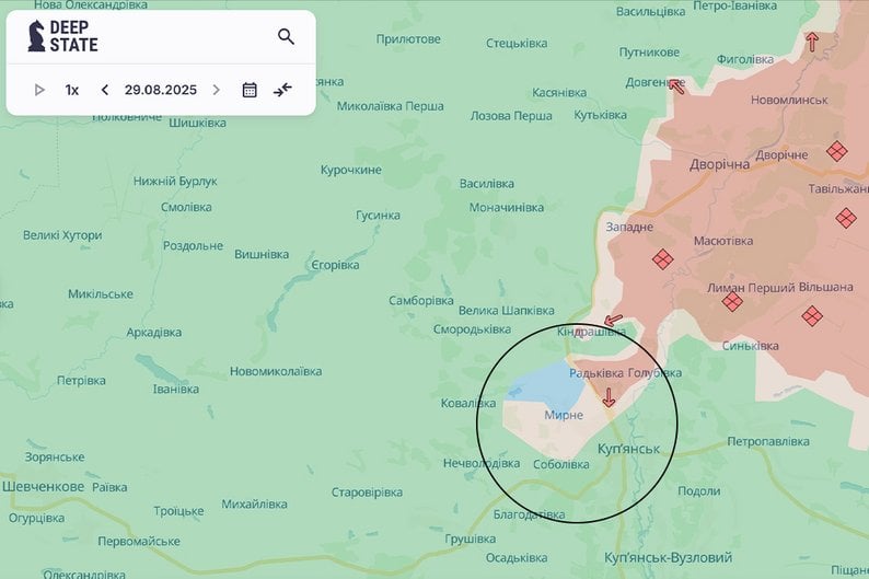 ВСУ отбили село под Купянском и вязли в окружение оккупантов у Доброполья